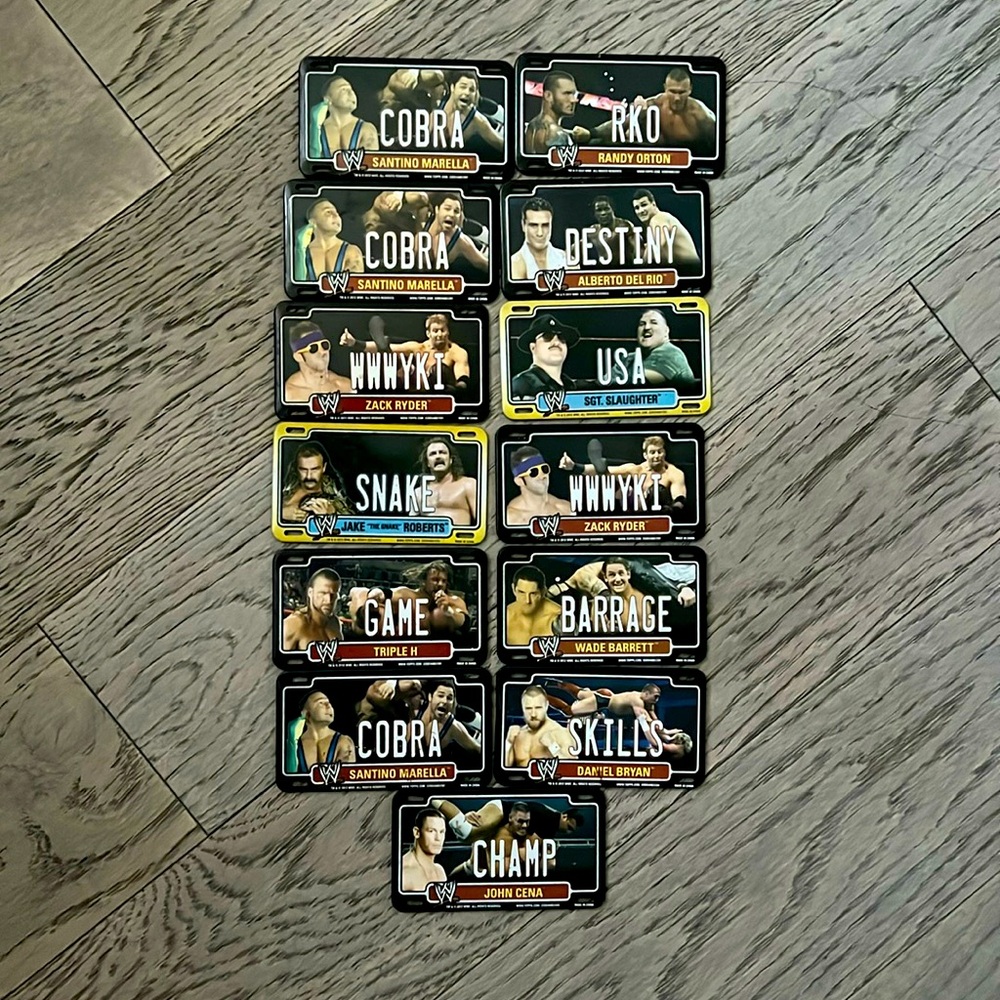 WWE Fridge Magnets lot
